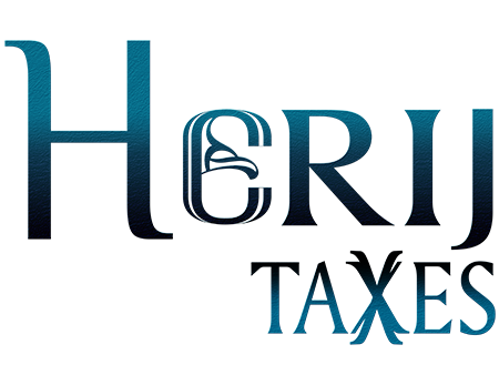 Herij Taxes Logo by Five Hues